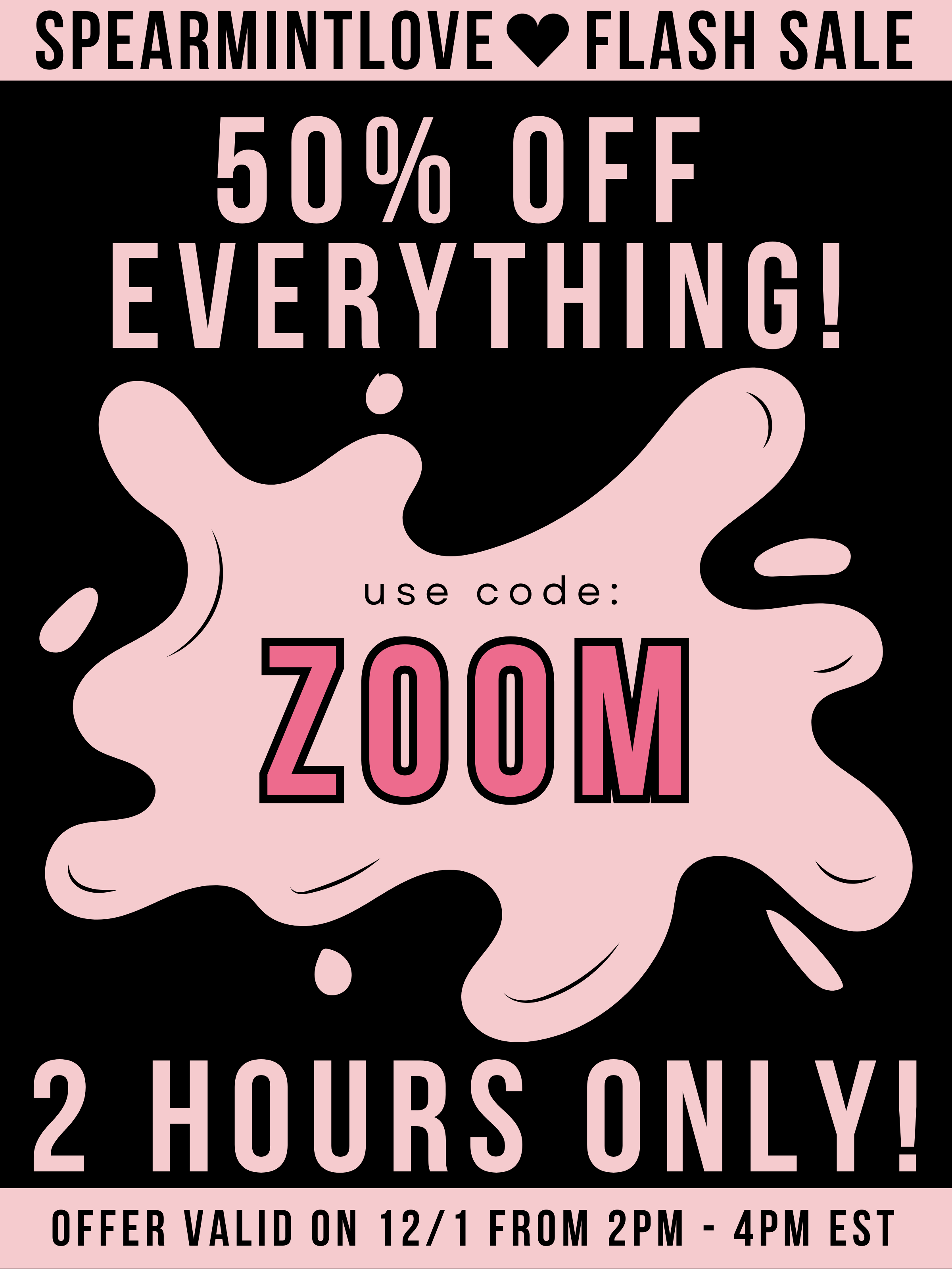 Cyber Monday Flash Sale: ZOOM for 50% Off for 2 Hours!
