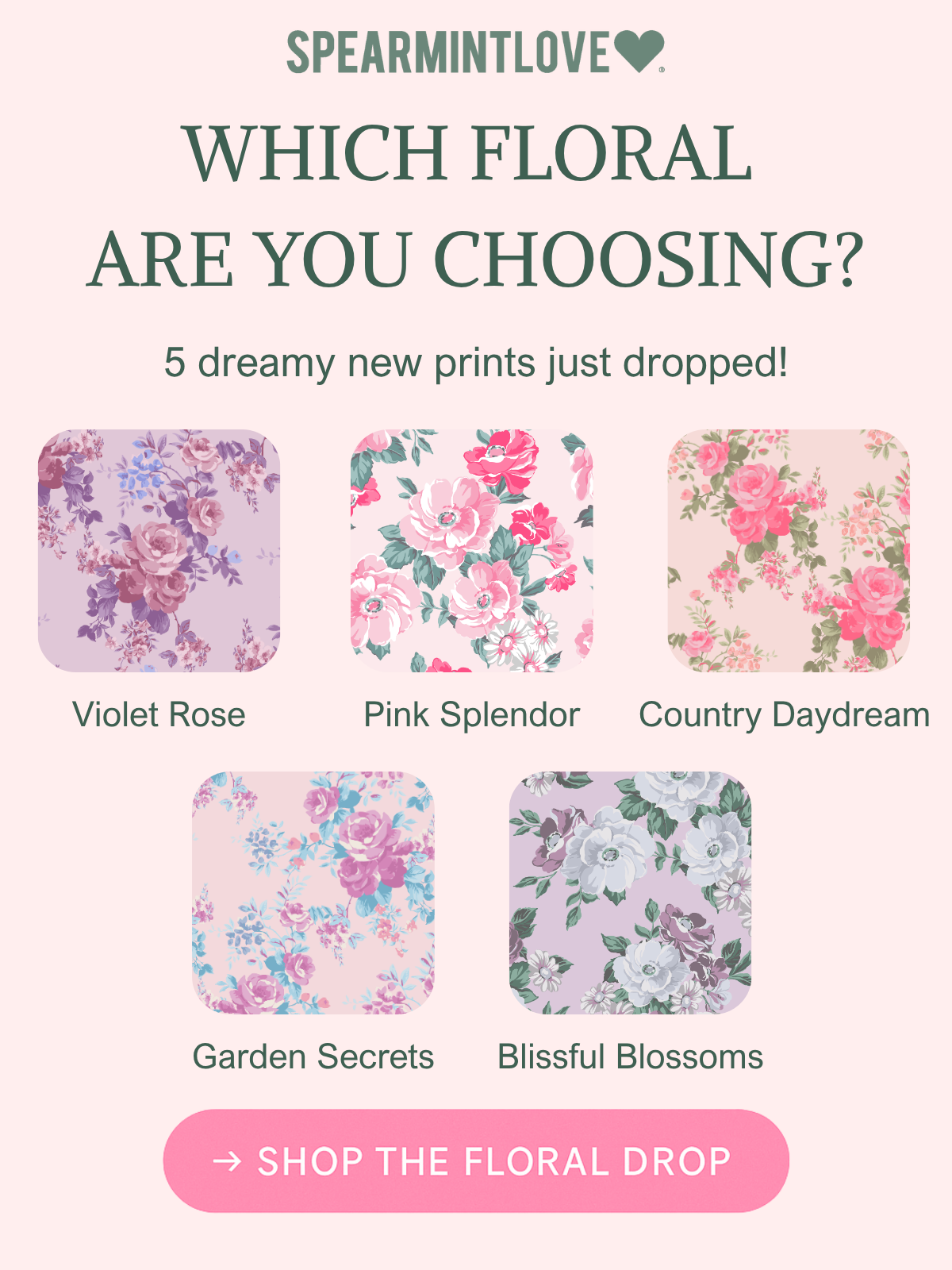 Which Floral Are You Choosing?