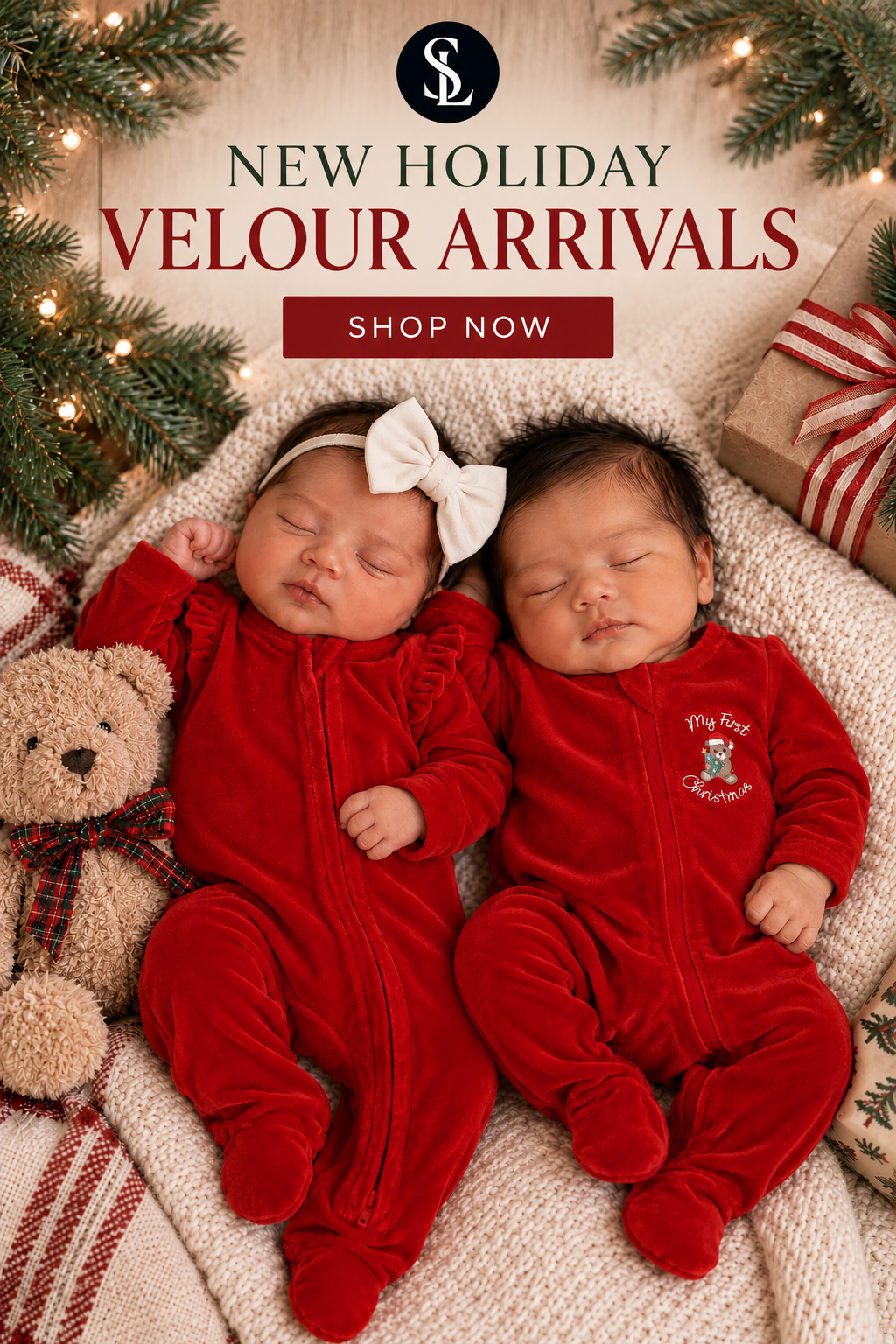 New Holiday Velour Arrivals