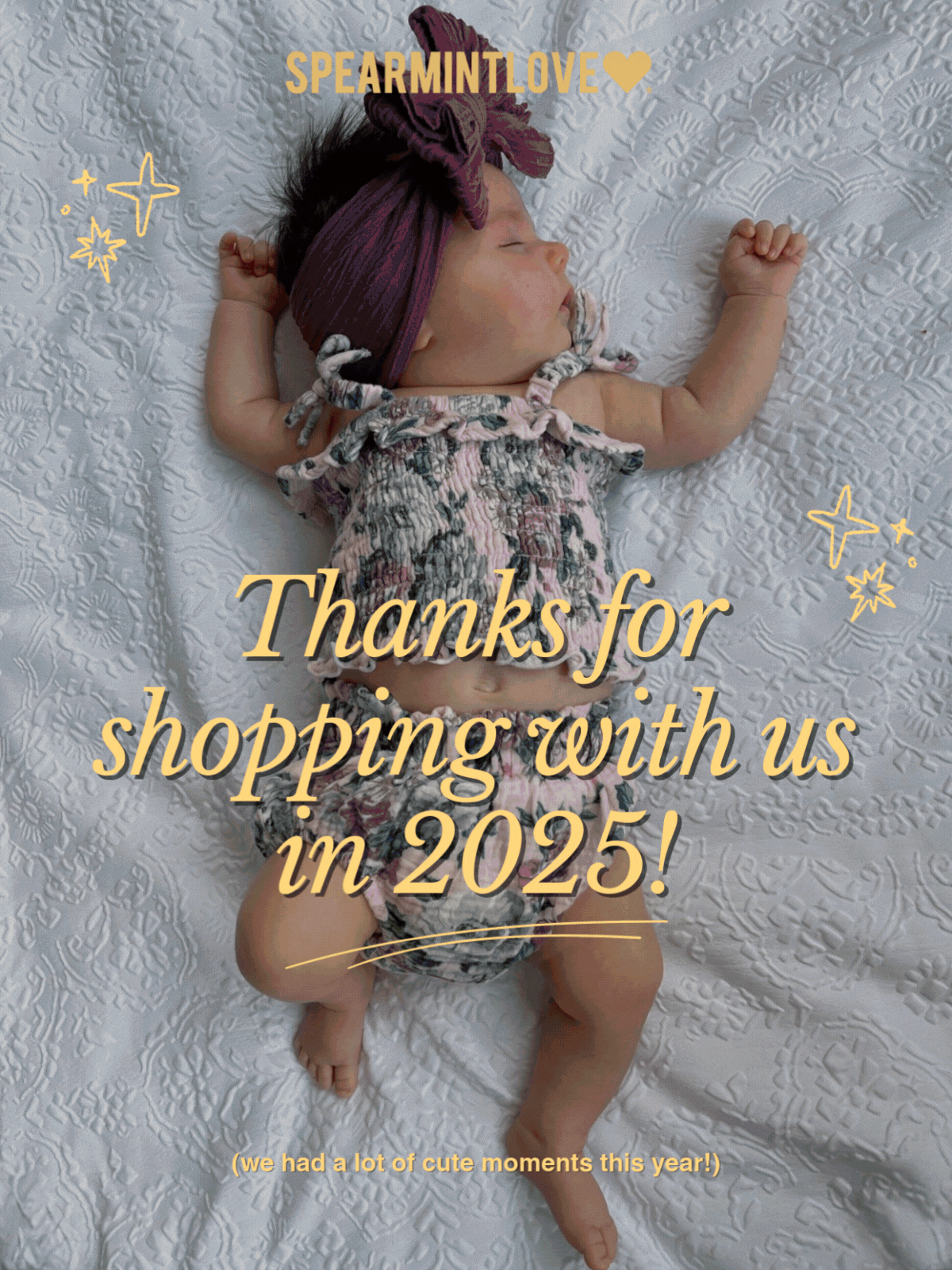 Thanks for shopping with us in 2025!