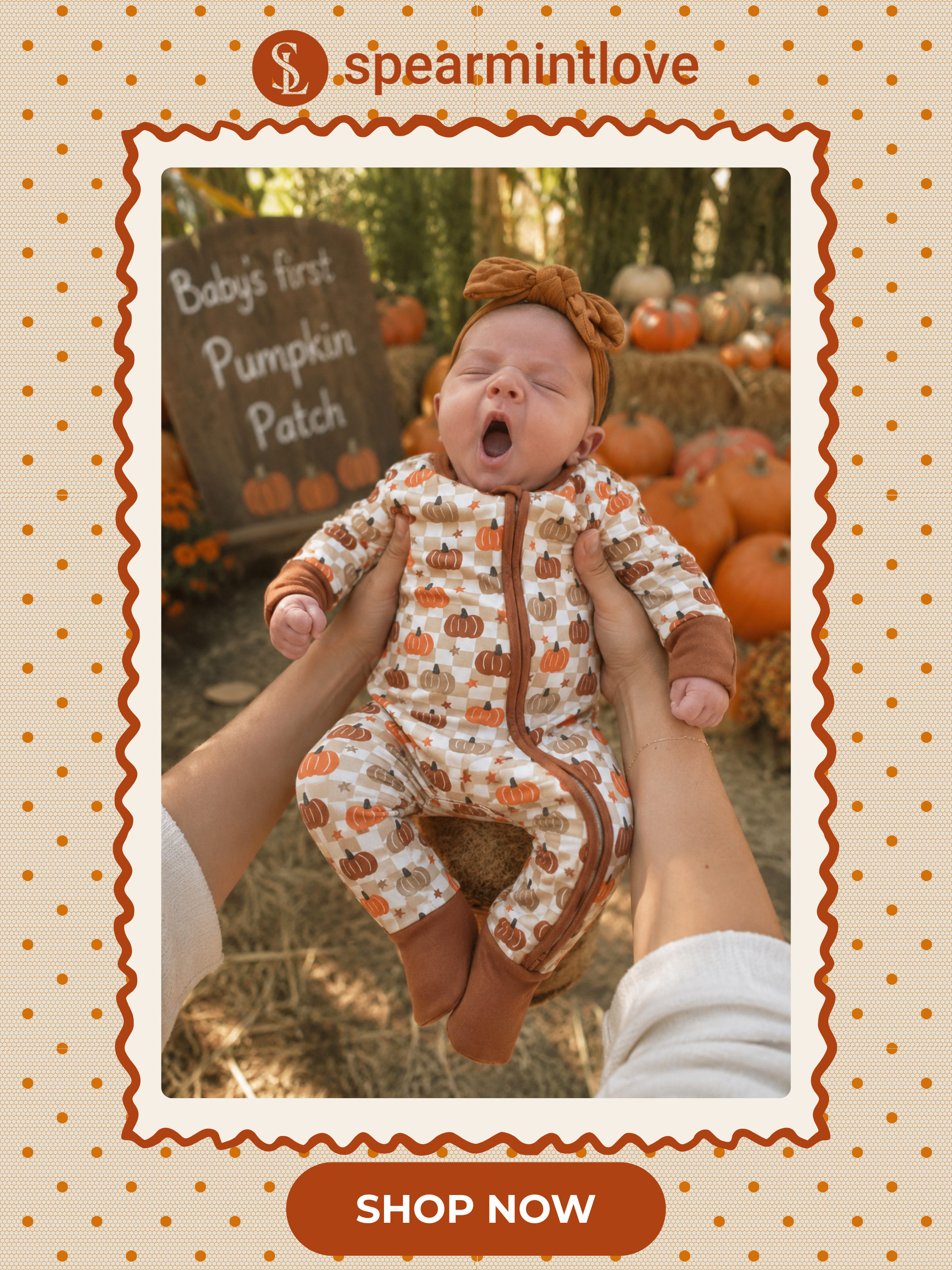 Baby's First Pumpkin Patch Outfit 