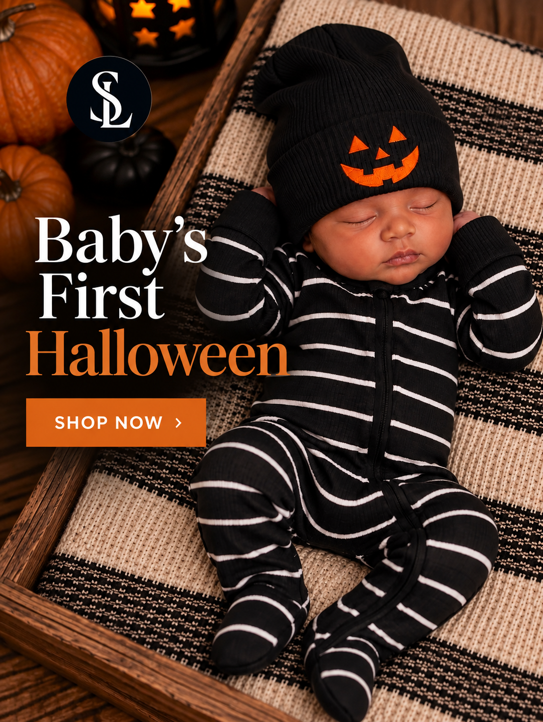Baby's First Halloween Outfit.