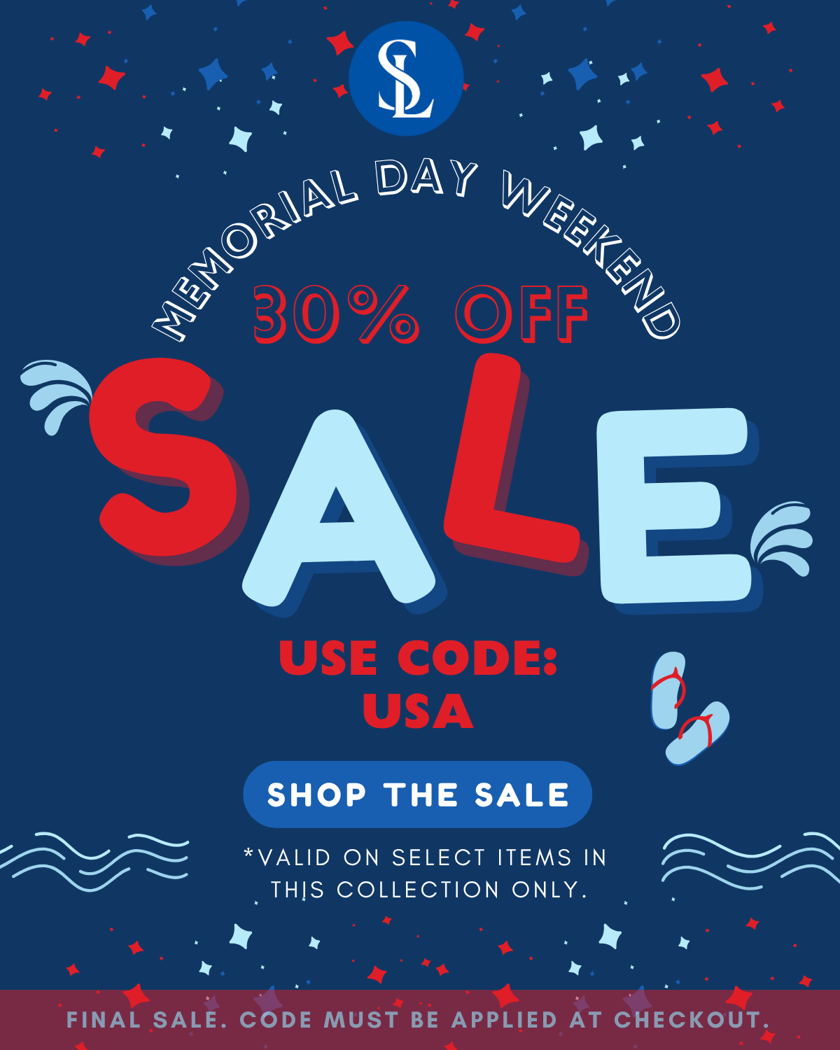 MDW WEEKEND SALE! 30% Off Select Items