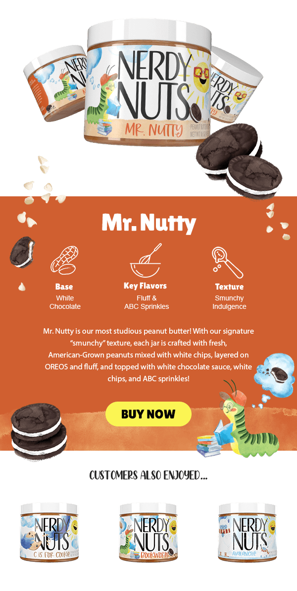 DOUGHpe new treats just hit our menu! 🍪 Nerdy Nuts