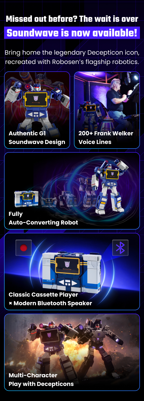 soundwave ready to ship