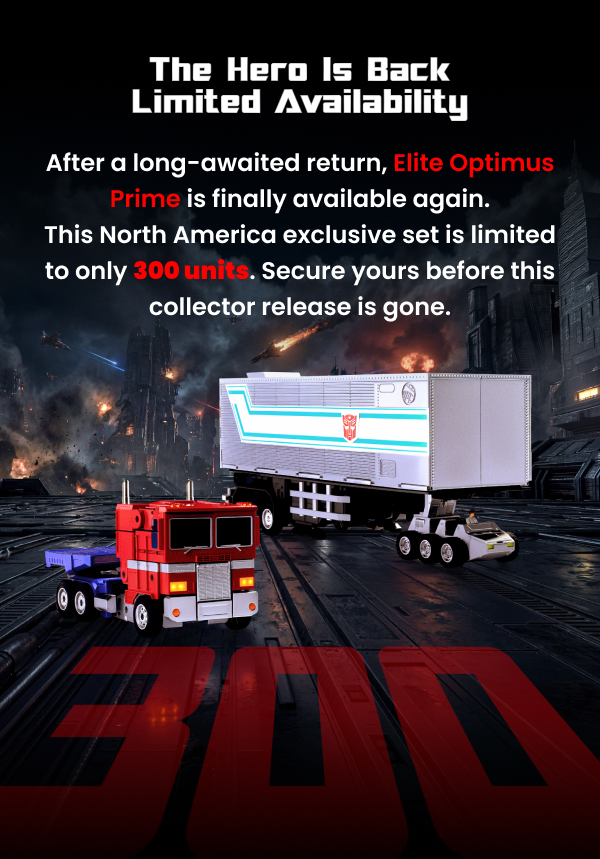 elite optimus prime limited stock