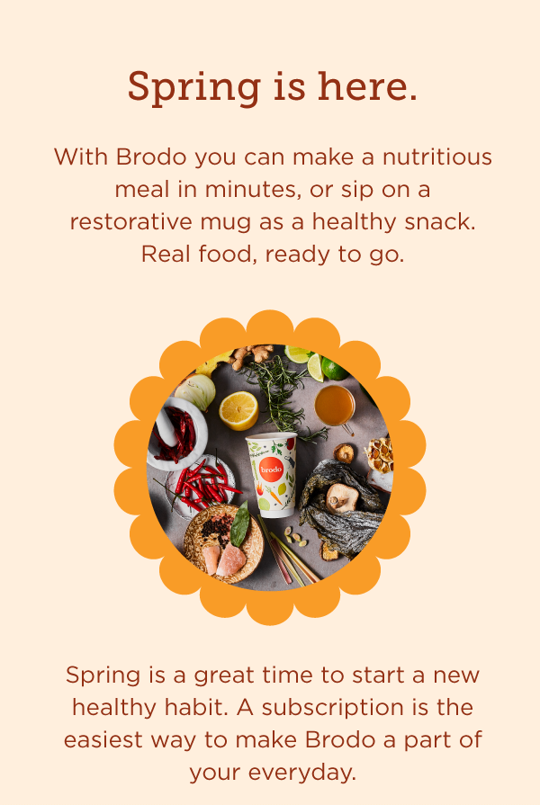 Step into Spring with Brodo