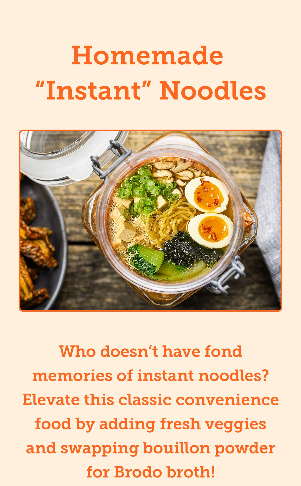 Homemade "Instant" Noodles Recipe Brodo