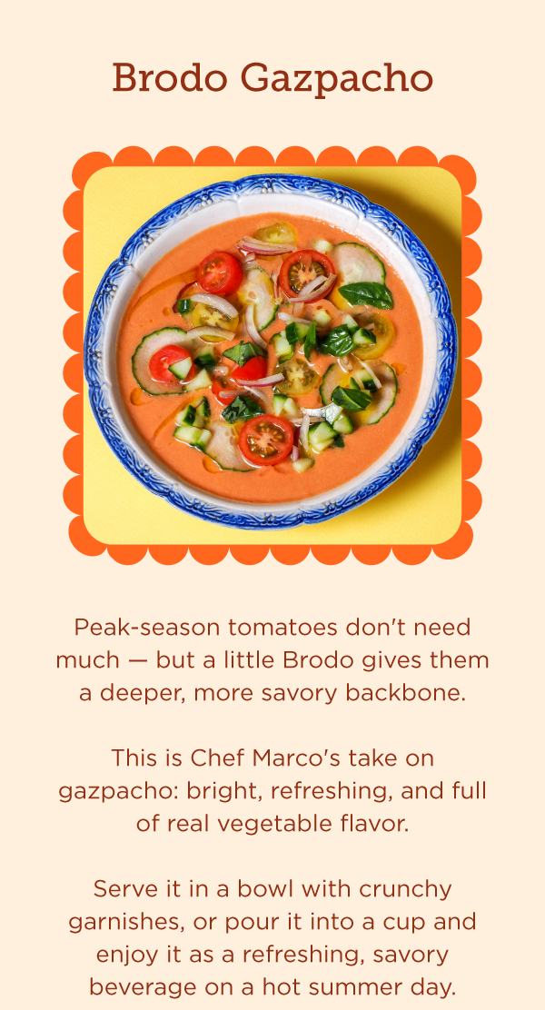 Brodo gazpacho recipe