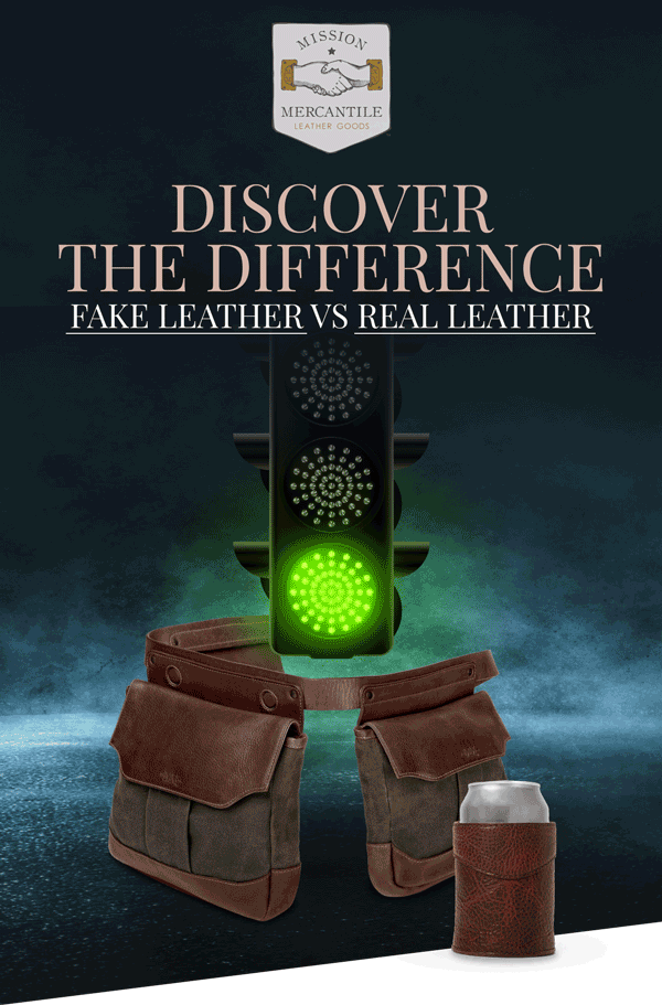  DISCOVER THE DIFFERENCE Fake Leather vs Real Leather