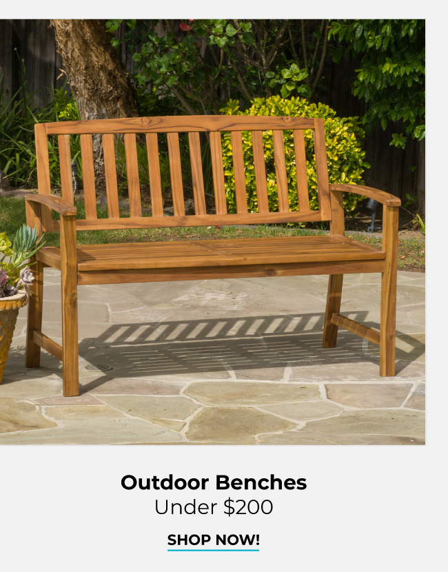 Outdoor Benches | Shop Now!