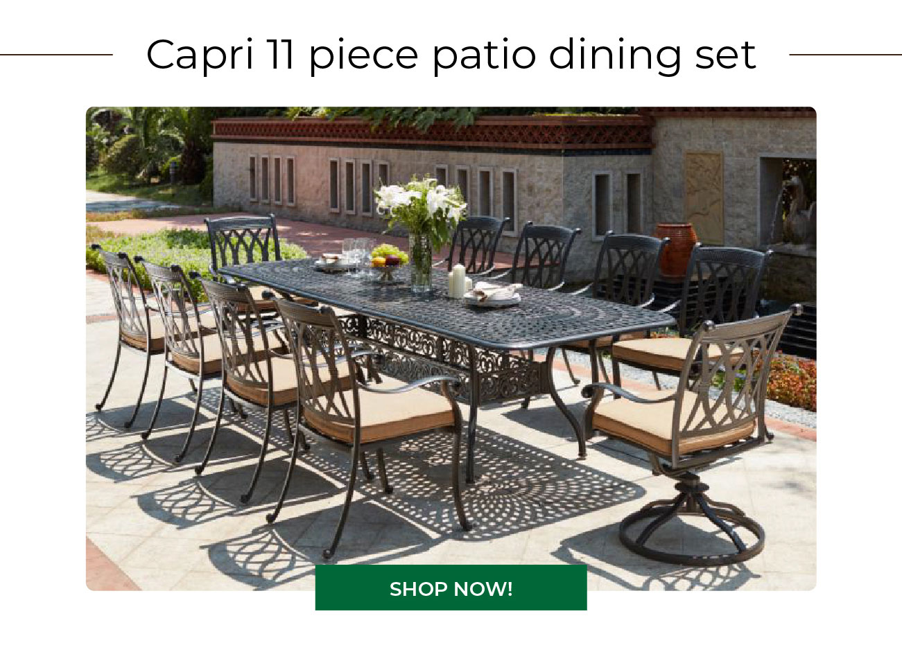 Capri 11 piece