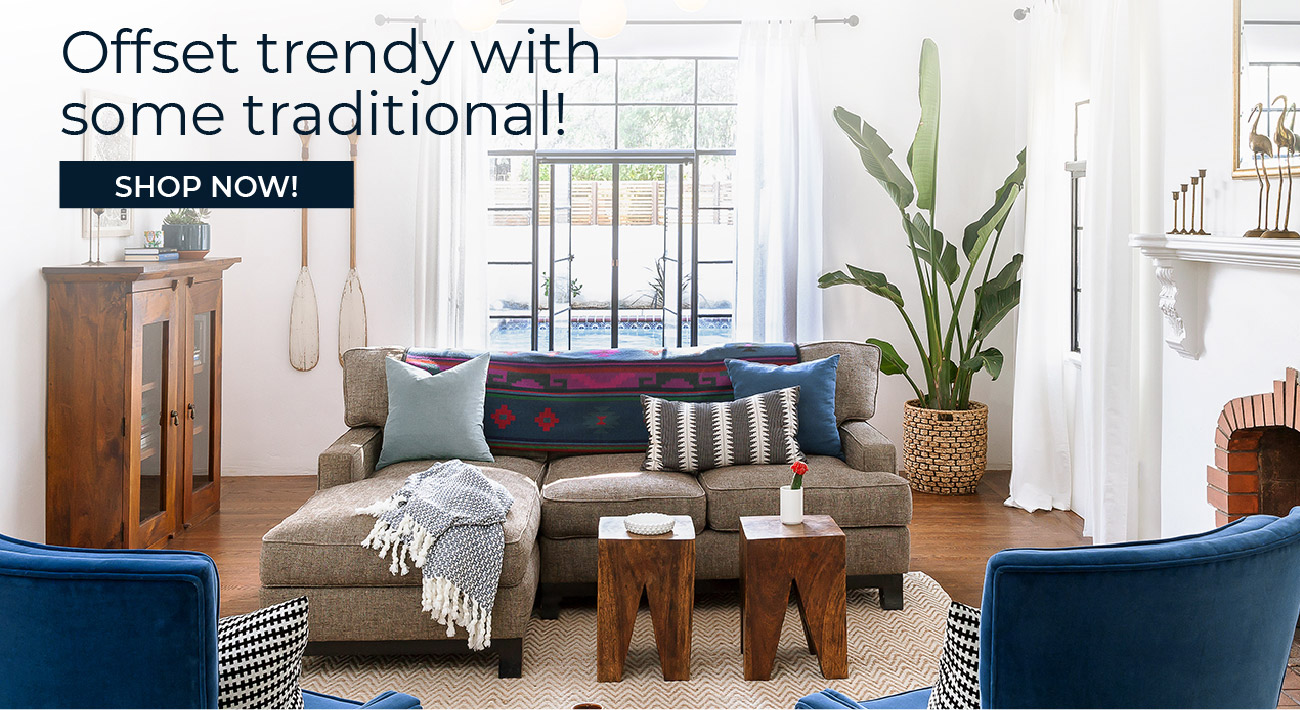 Offset trendy with some traditional! | Shop Now