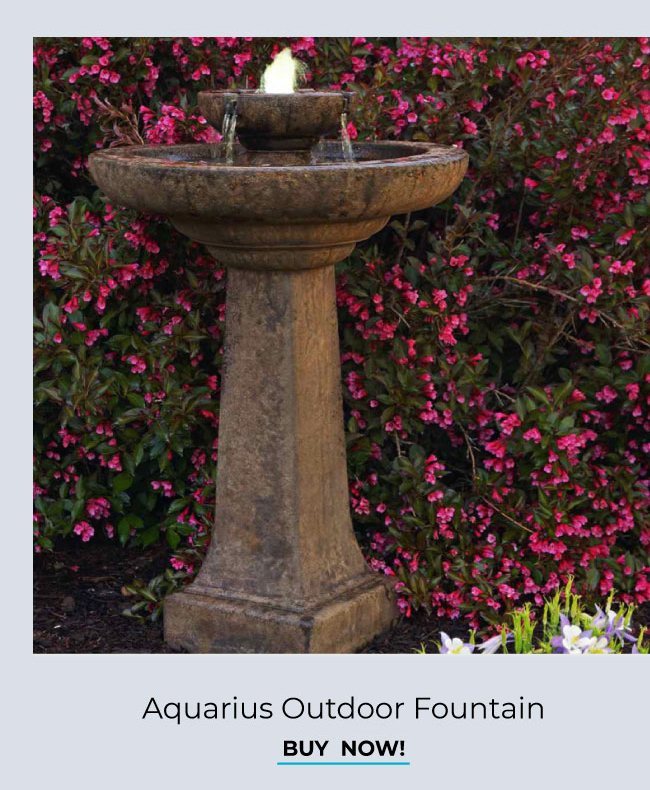 Aquarius Outdoor Fountain