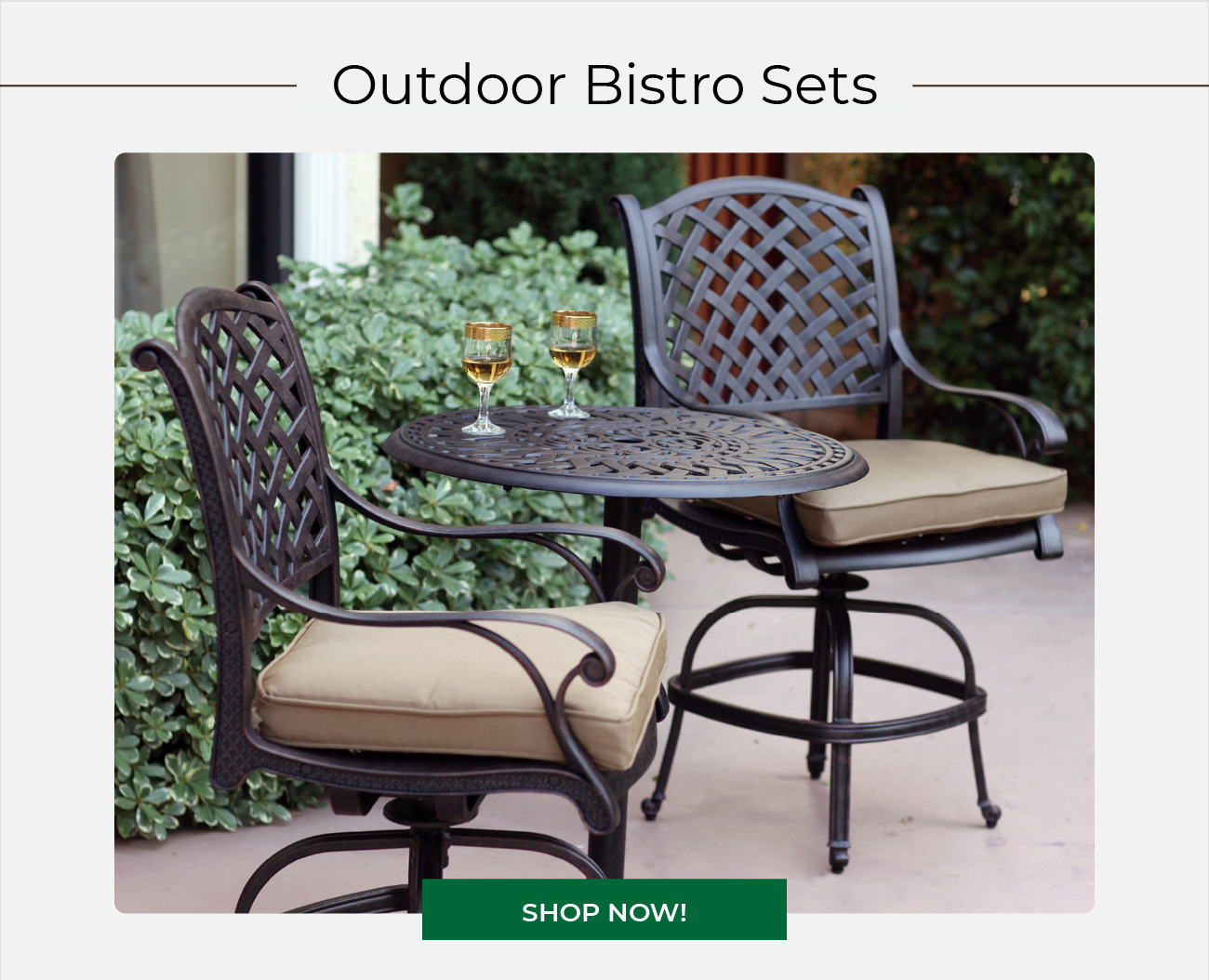 Outdoor Bistro Sets