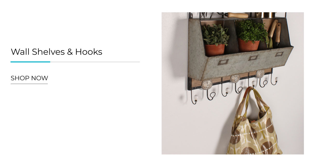 Wall Shelves & Hooks