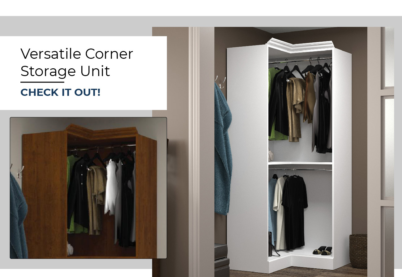 Versatile Corner Storage Unit