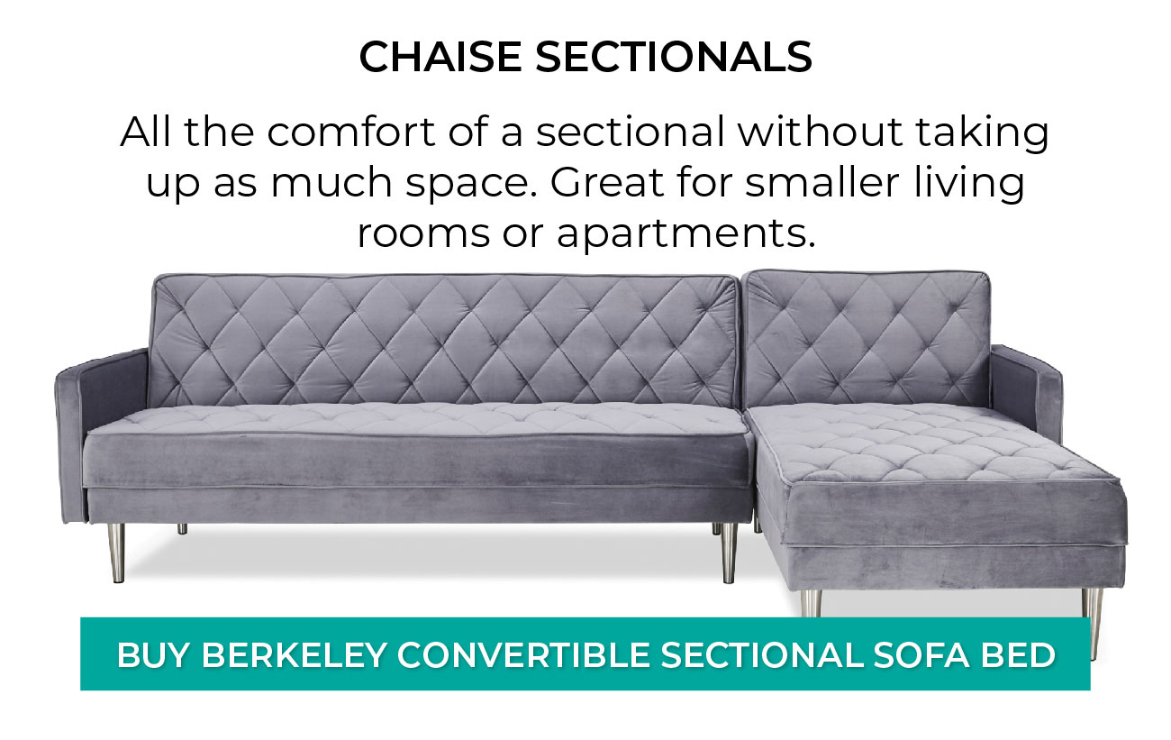 5 types of sectionals—let’s discuss. Hayneedle