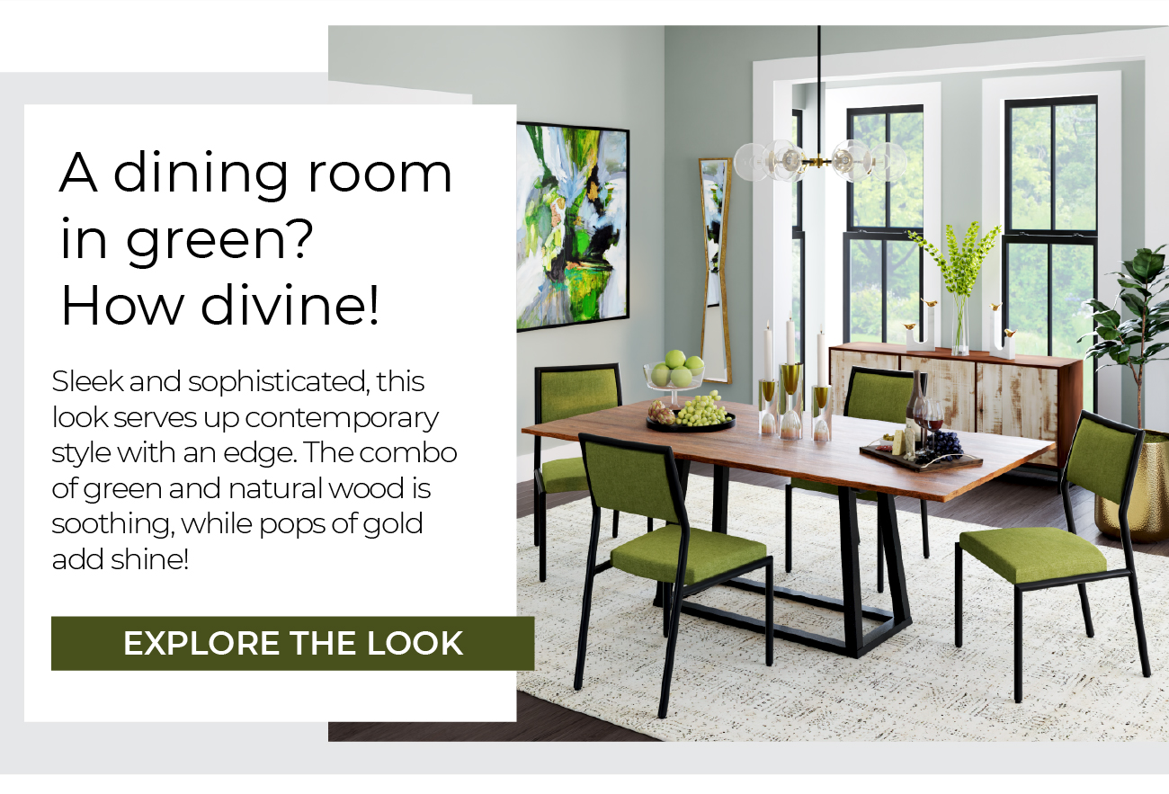 MAKE THIS DINING ROOM YOURS