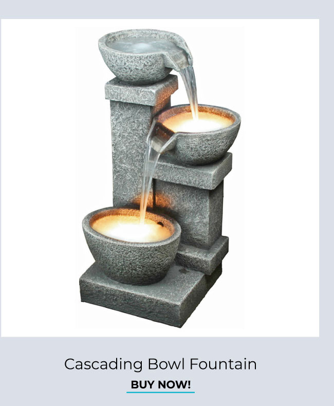 Cascading Bowl Fountain