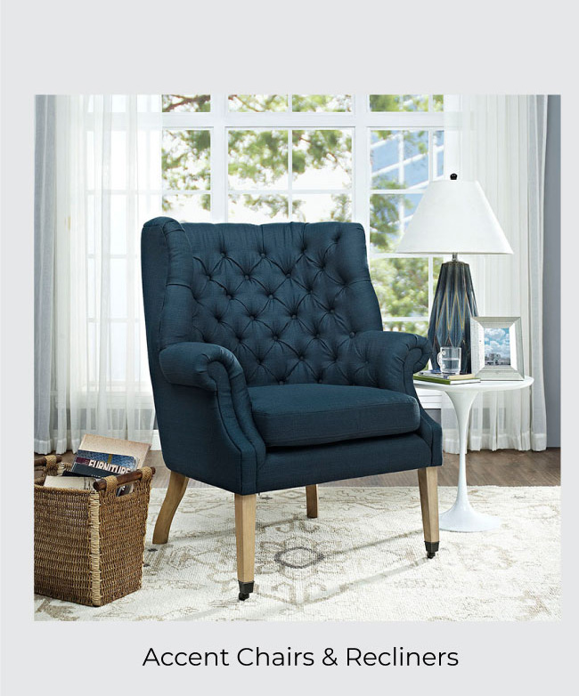 Accent Chairs & Recliners