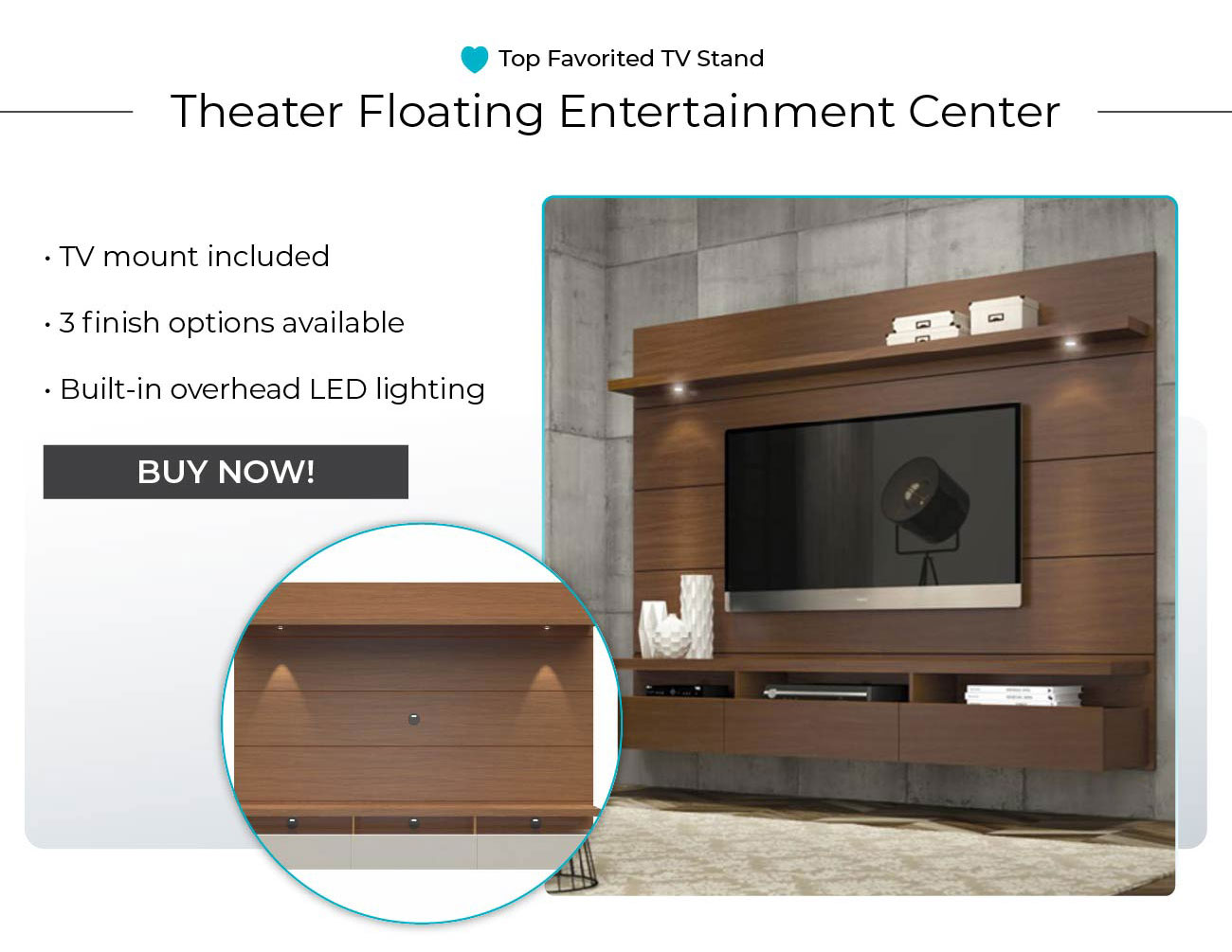 Theater Floating Entertainment Center