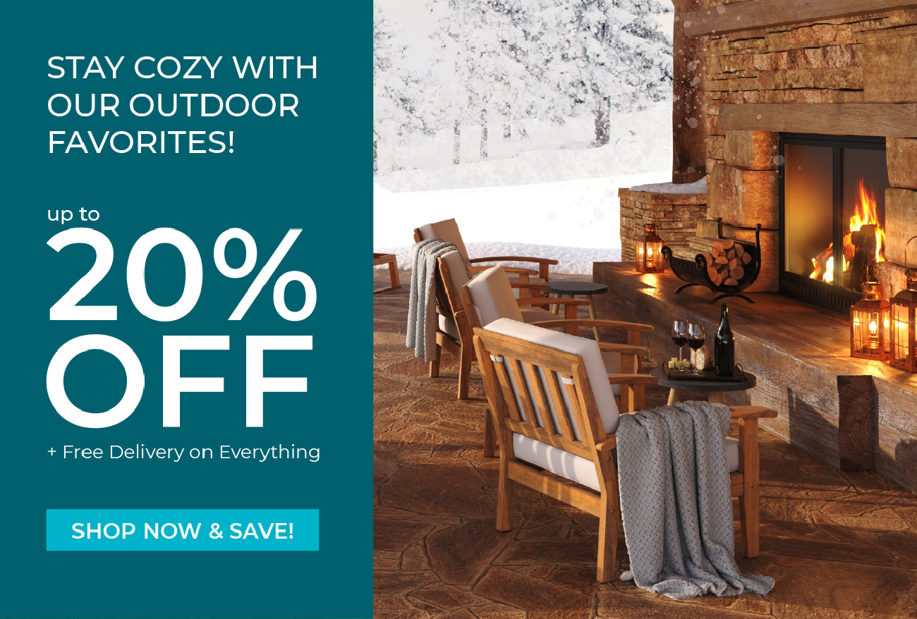 Stay cozy with our outdoor favorites! | Up to 20% Off | Shop Now