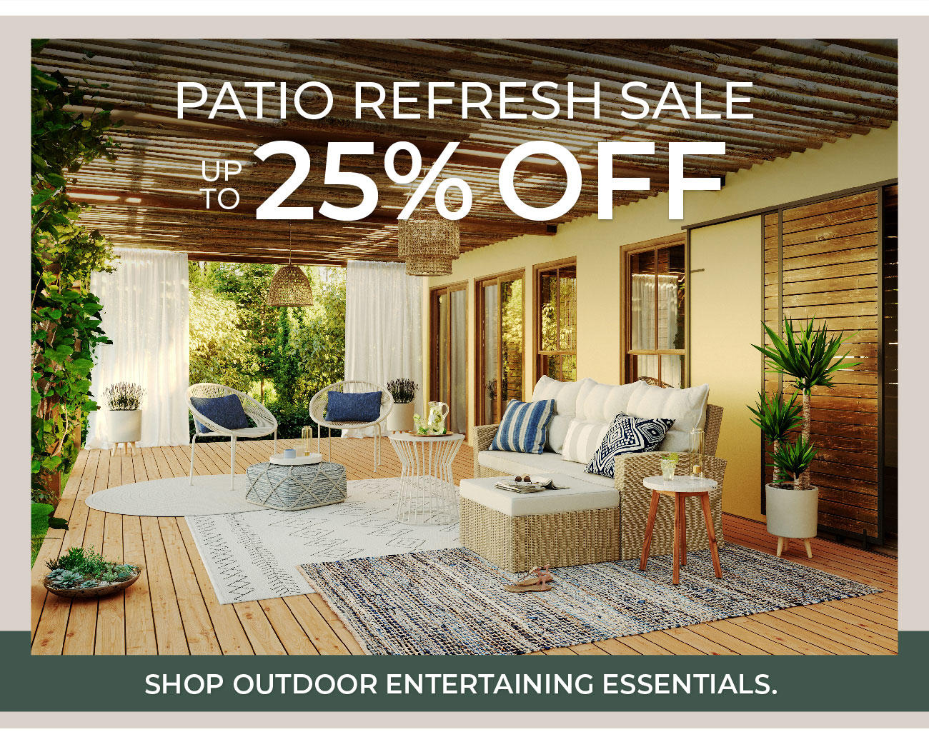 Patio Refresh Sale