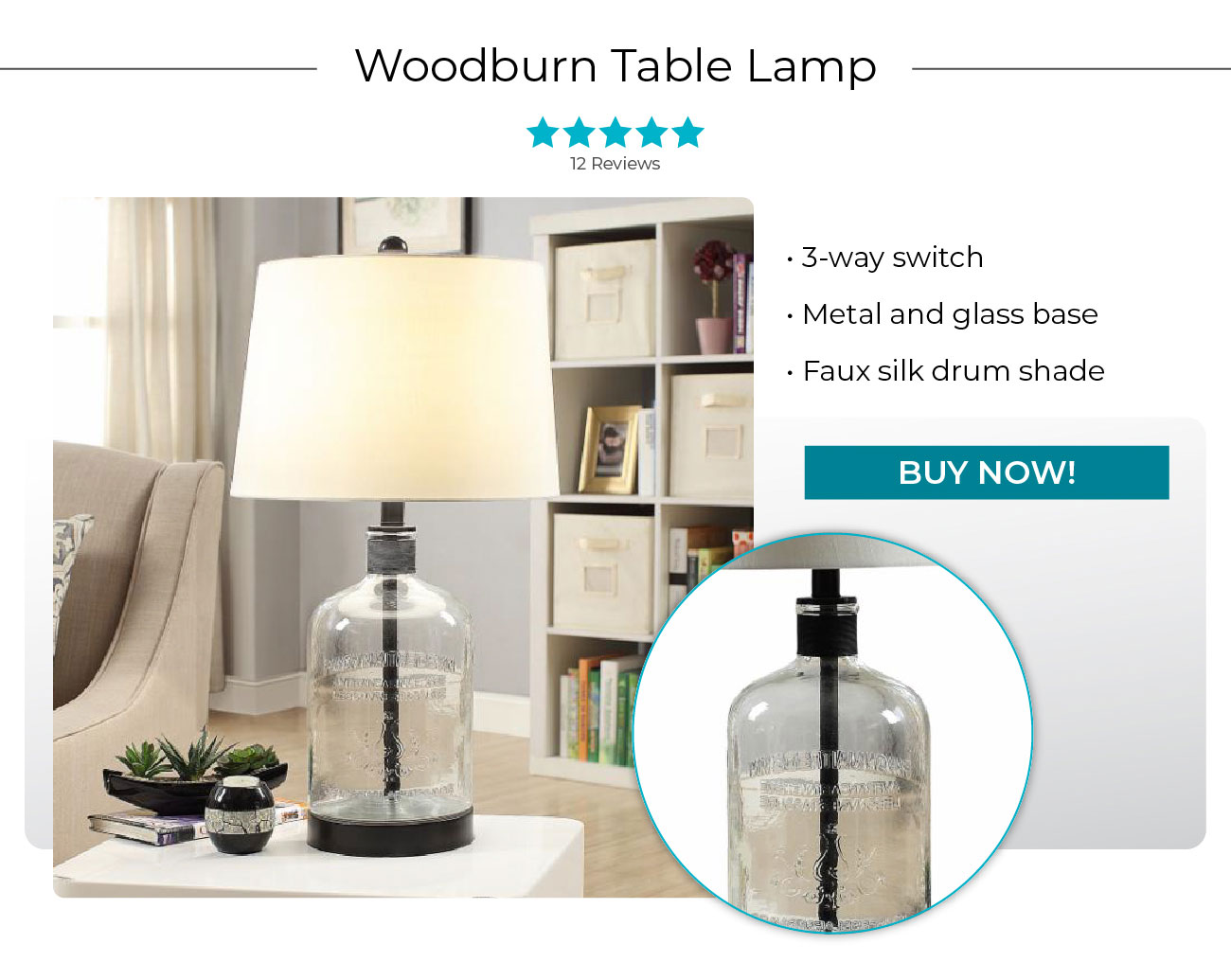 Woodburn Table Lamp 