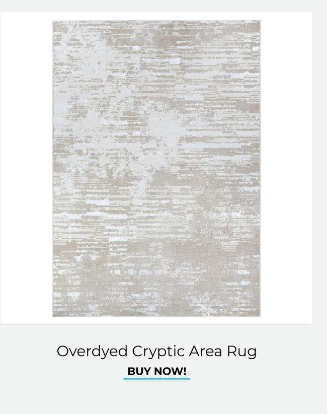 Overdyed Cryptic Area Rug | Shop Now!