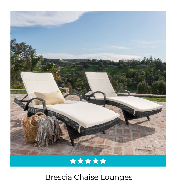 Brescia Chaise Lounges | Shop Now!