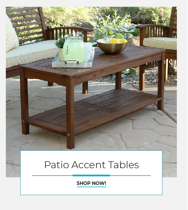 Patio Accent Tables