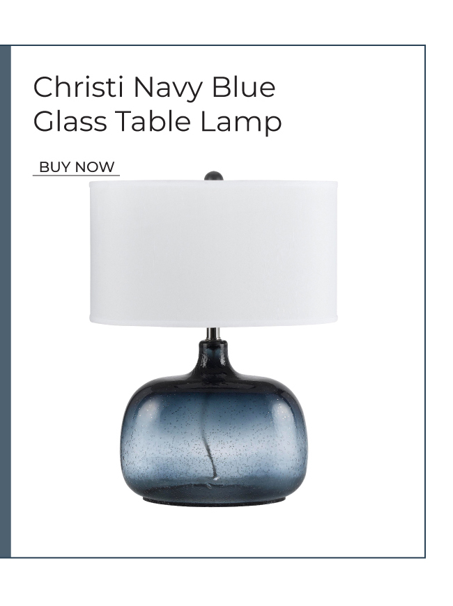 Christi Glass Table Lamp