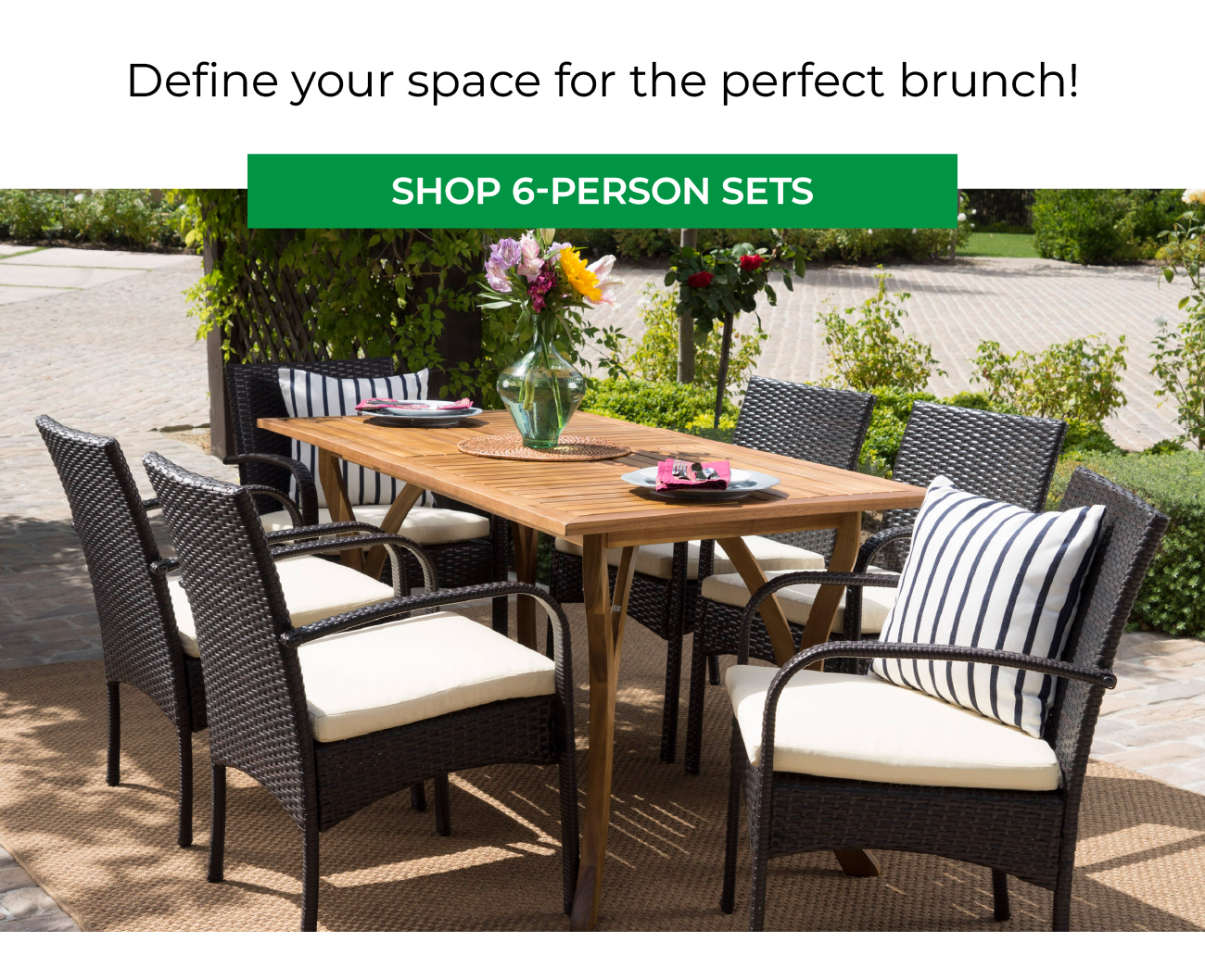 How many seats for your summer soiree? Hayneedle