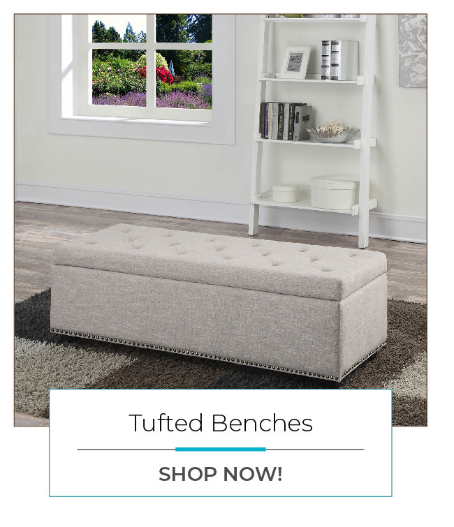 Tufted Benches