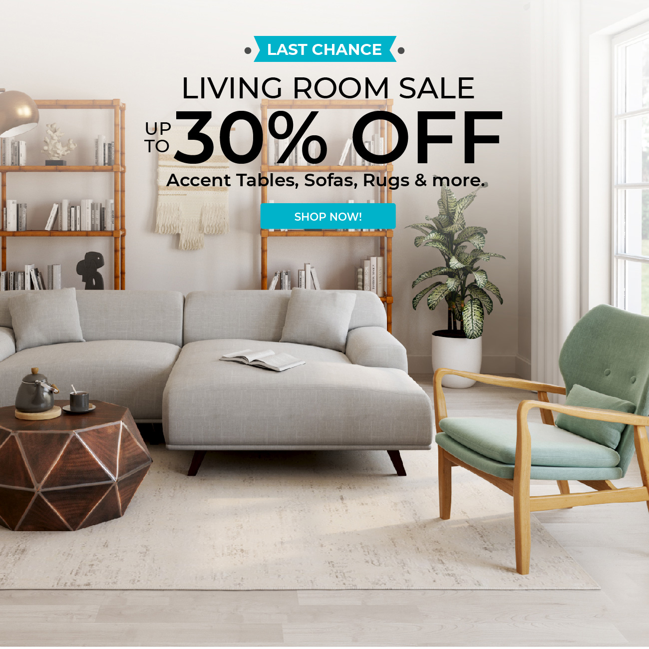 Living Room Sale | Up to 30% Off