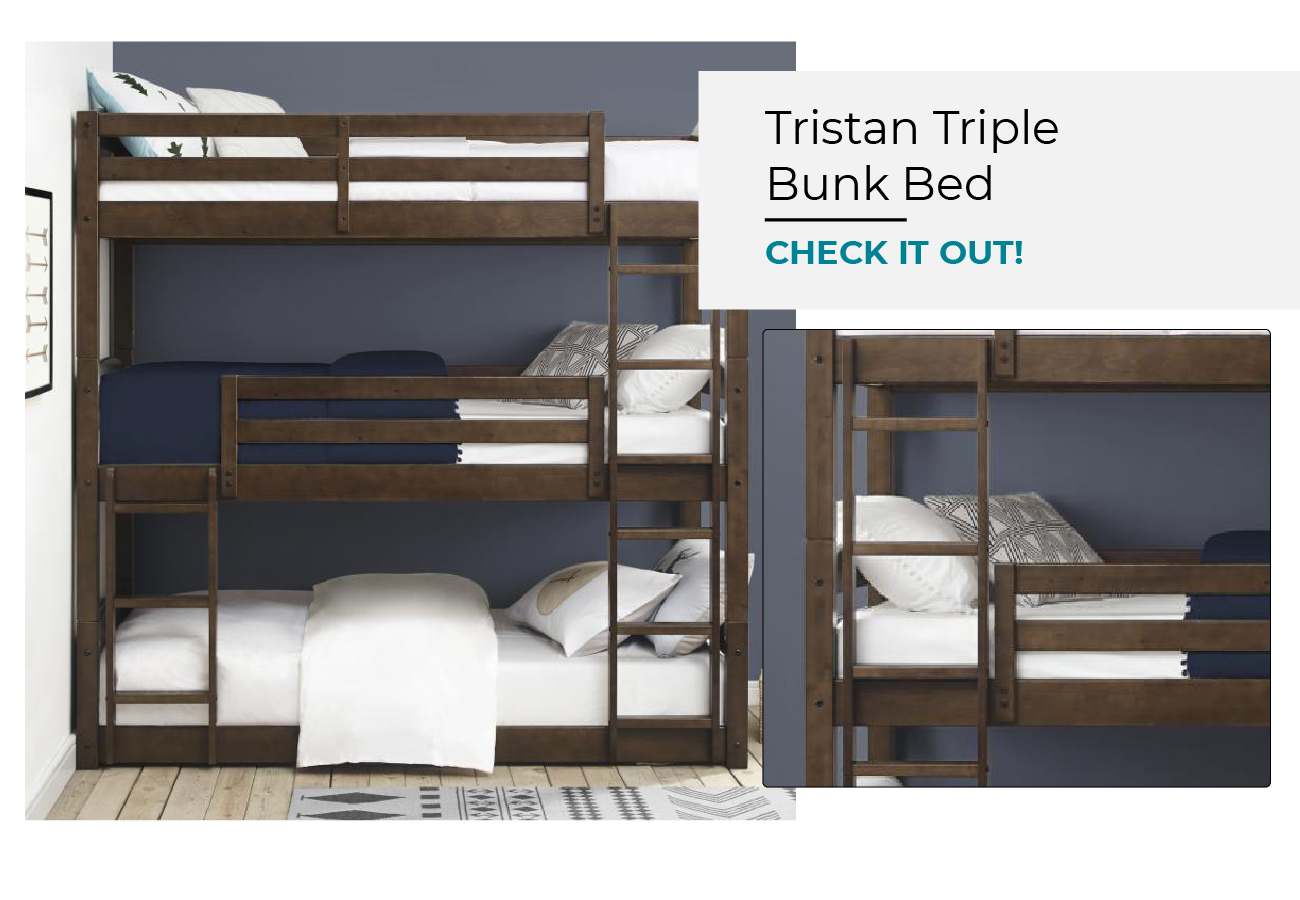 Tristan Triple Bunk Bed