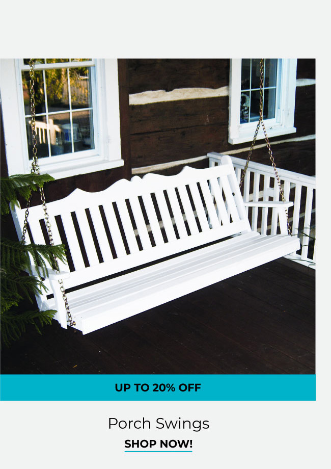Porch Swings | Shop Now!
