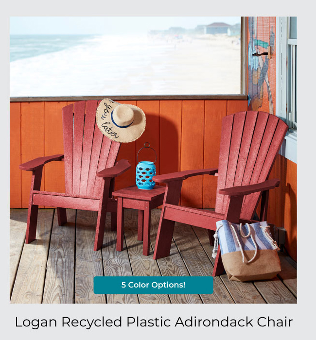 Logan Recycled Plastic Adirondack Chair