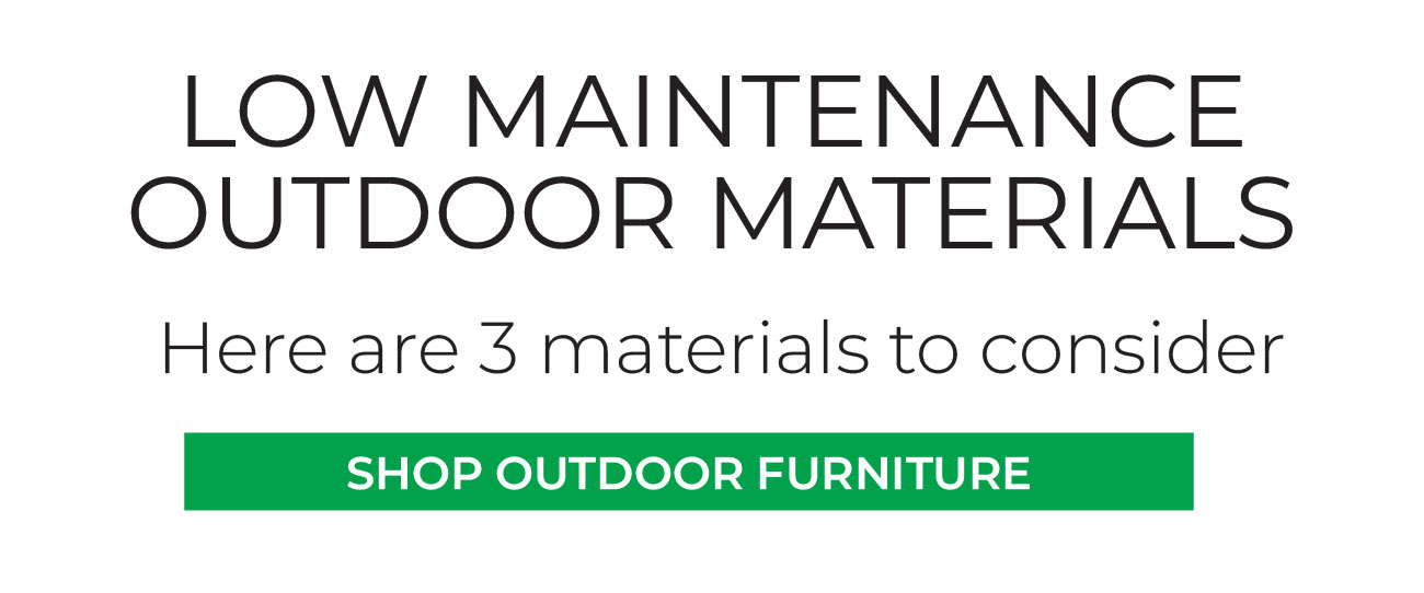 Lowmaintenance patio dining furniture Hayneedle