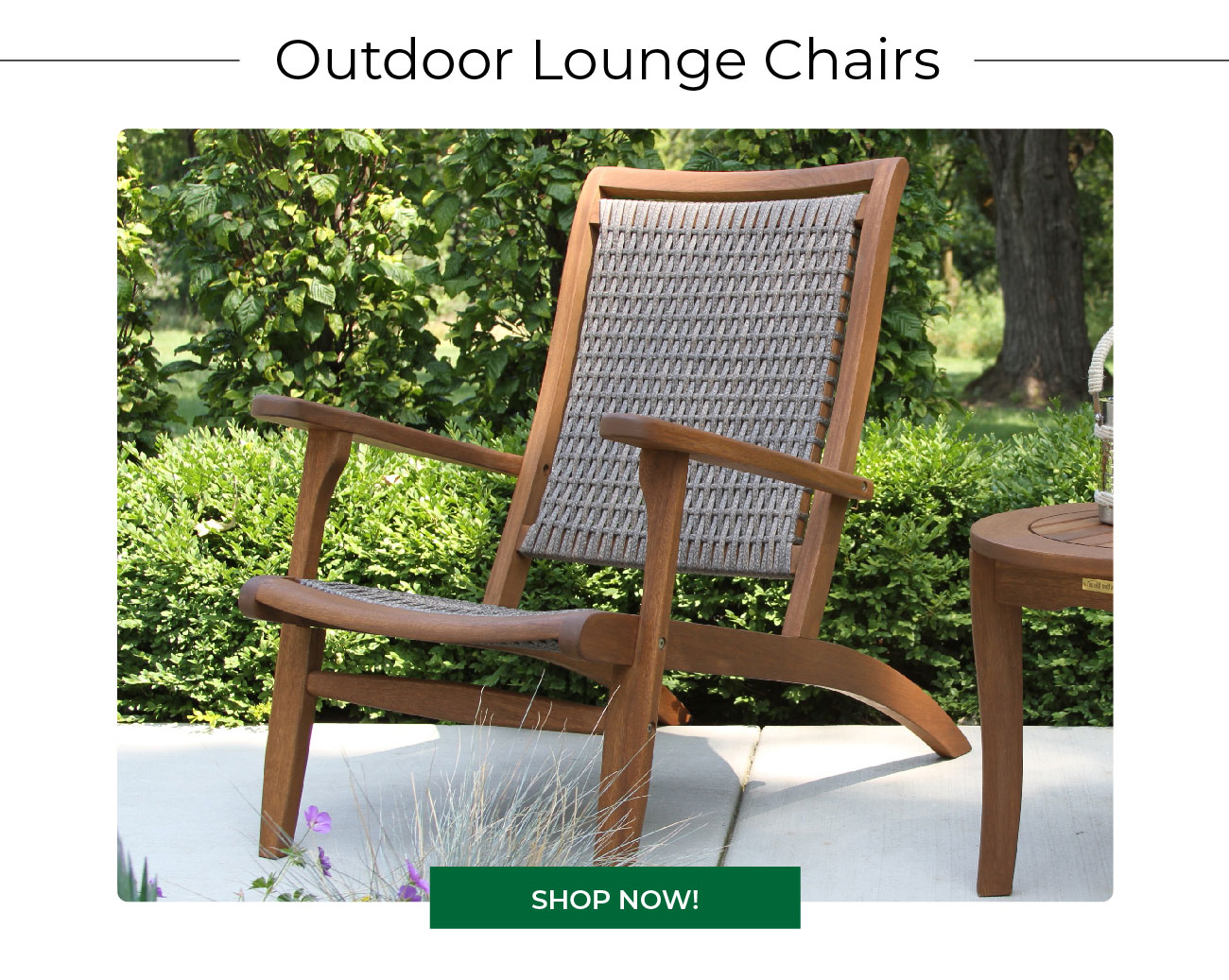 Outdoor Lounge Chairs 