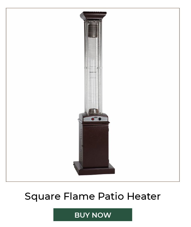 Square Flame Patio Heater