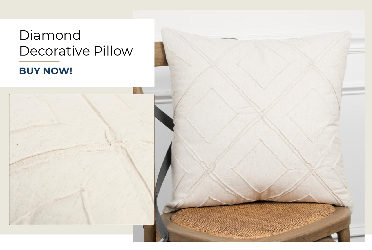 Diamond Decorative Pillow