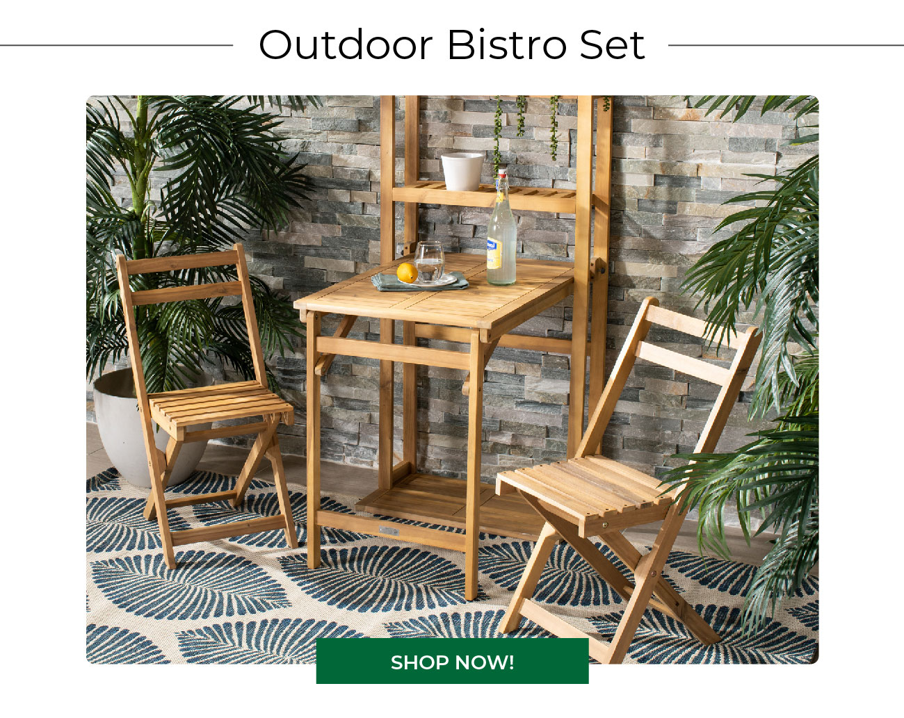 Outdoor Bistro Set