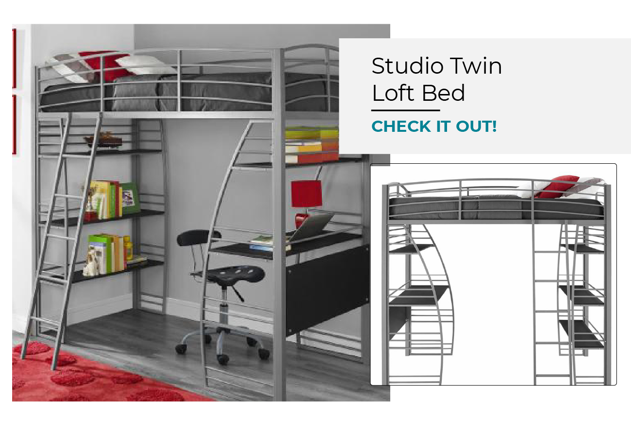 Studio Twin Loft Bed