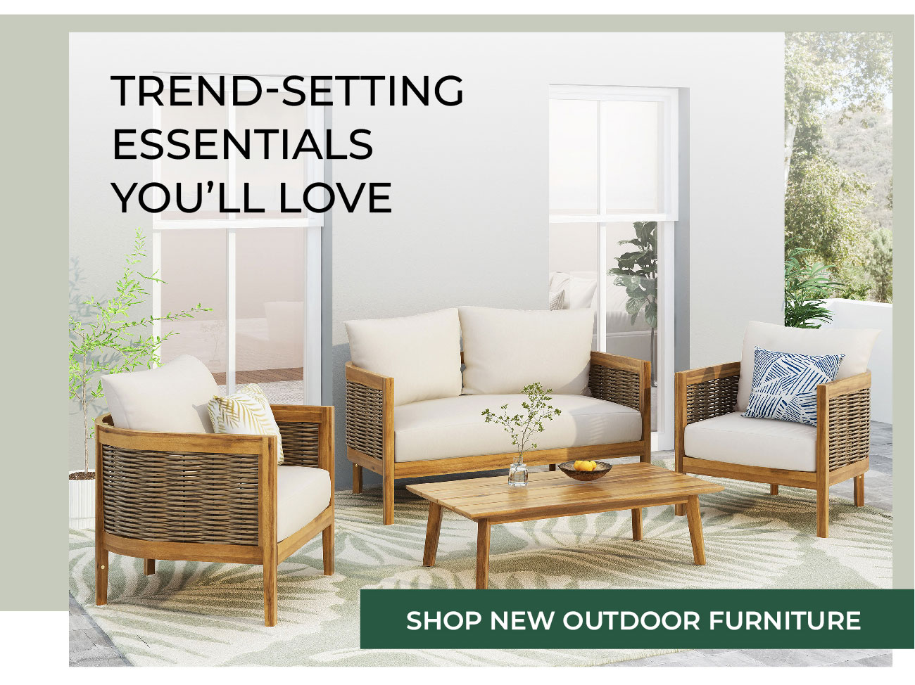 Shop New Outdoor Furniture