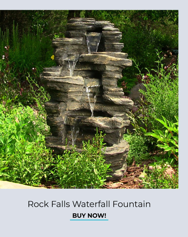 Rock Falls Waterfall Fountain