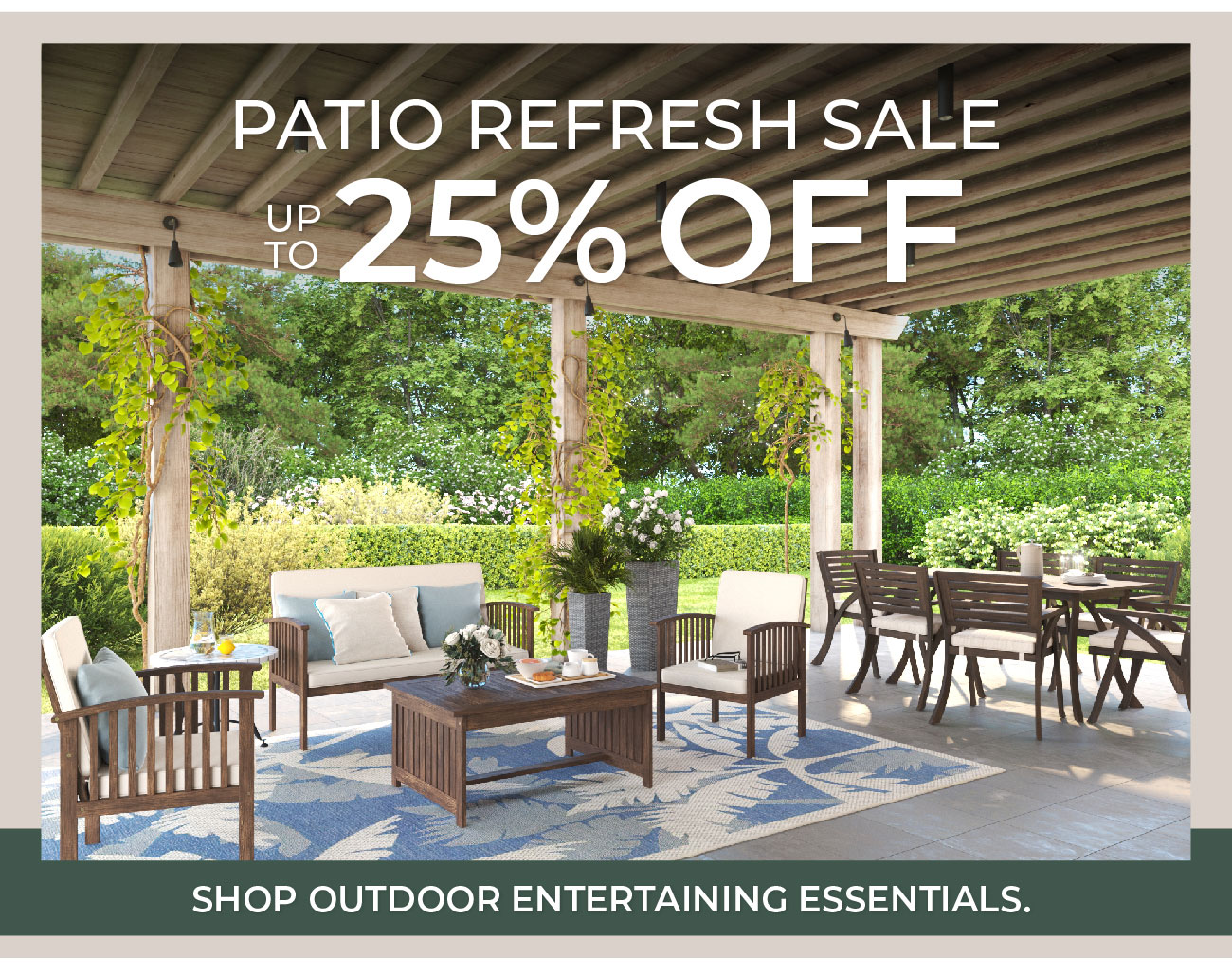 Patio Refresh Sale
