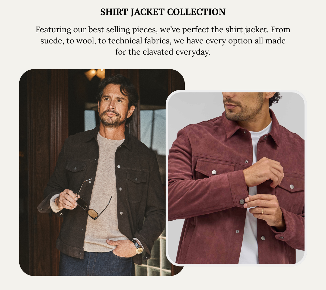 The Shirt Jacket Collection