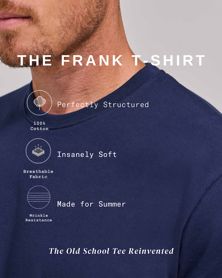 The Frank Tee Key features